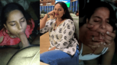 Sexy Bhabhi Sucks Devar Under the Kitchen Table Then Gets Her Mouth Torn Open in Doggy