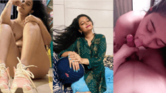 Cute Girlfriend Dances Naked in Just Shoes, Then Sucks His Cock and Sticks Her Tongue Out for the Cum